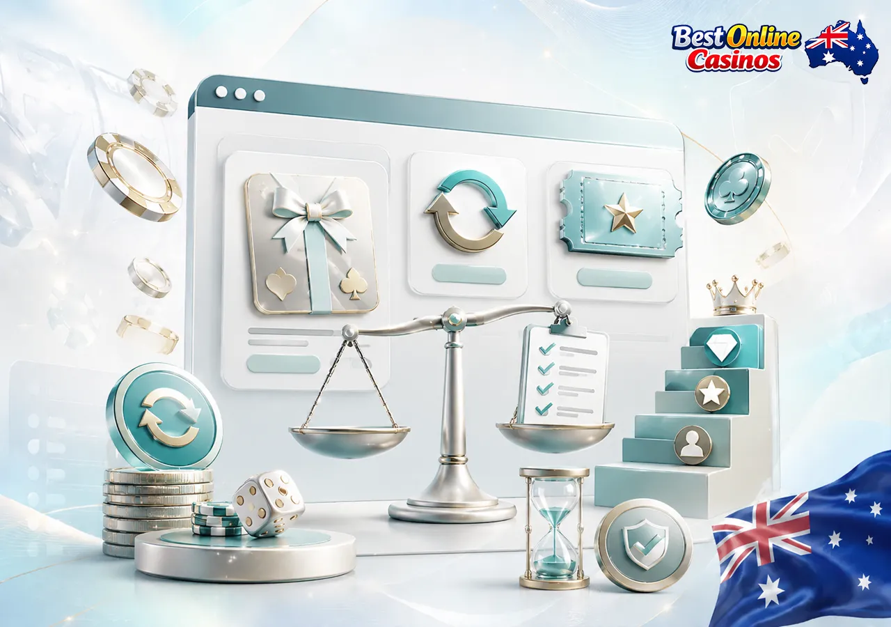 Online casino bonuses for Australian players
